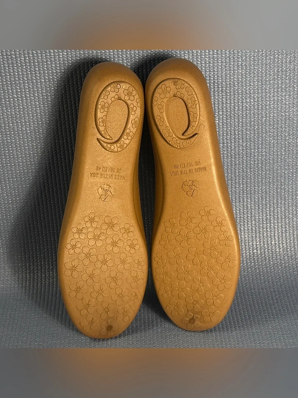 Okabashi Women's Comfort Shoes Slip-on Flat Shoes Size 10